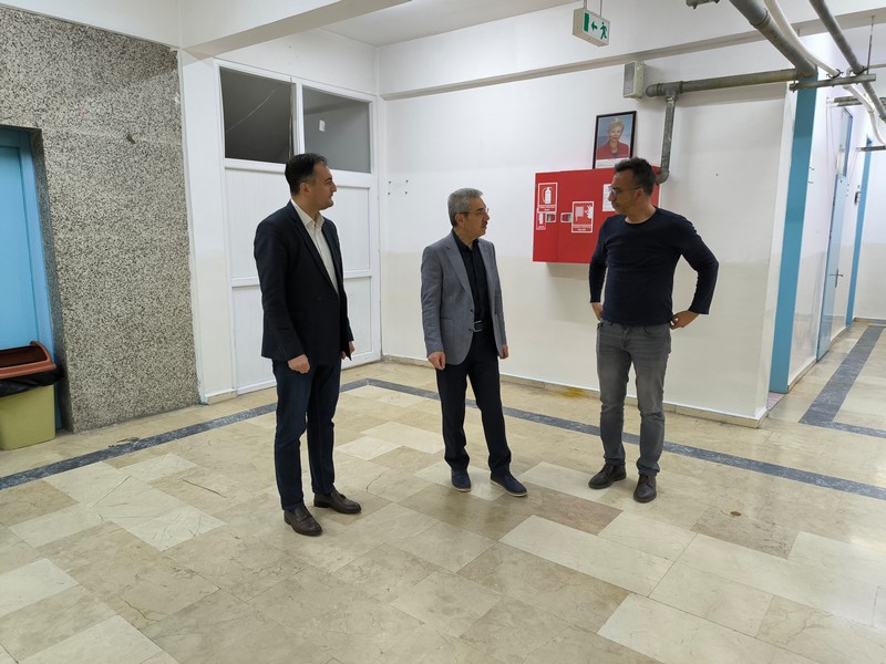 Kaymakamımız, İlçemizde bulunan Okul ve Pansiyonlarımız Başta Olmak Üzere, Kamu Binalarında İncelemelerde Bulundu