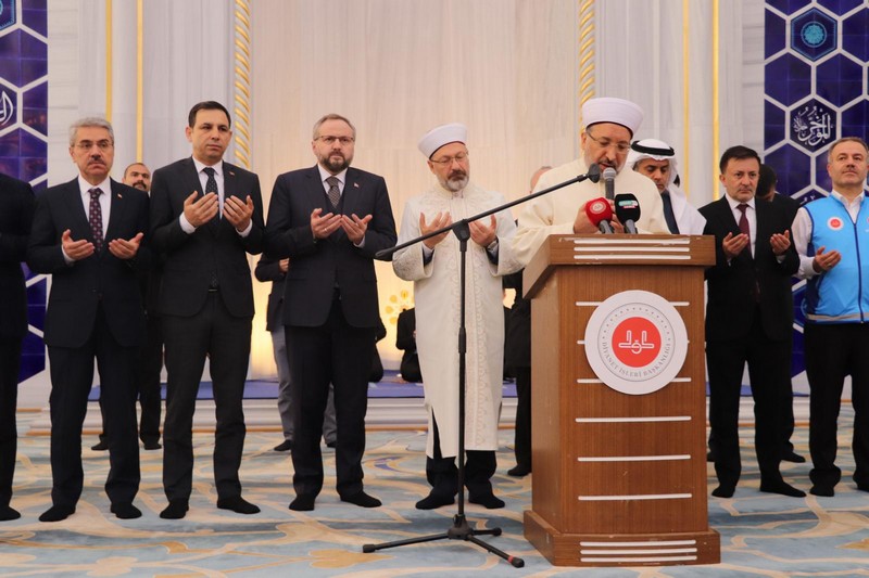 Kaymakamımız, Diyanet İşleri Başkanımız Pof. Dr. Ali ERBAŞ'ın Teşrifleriyle , "Harem'den Haremeyn'e Hac Yolcuları Uğurlama" Programına Katıldı